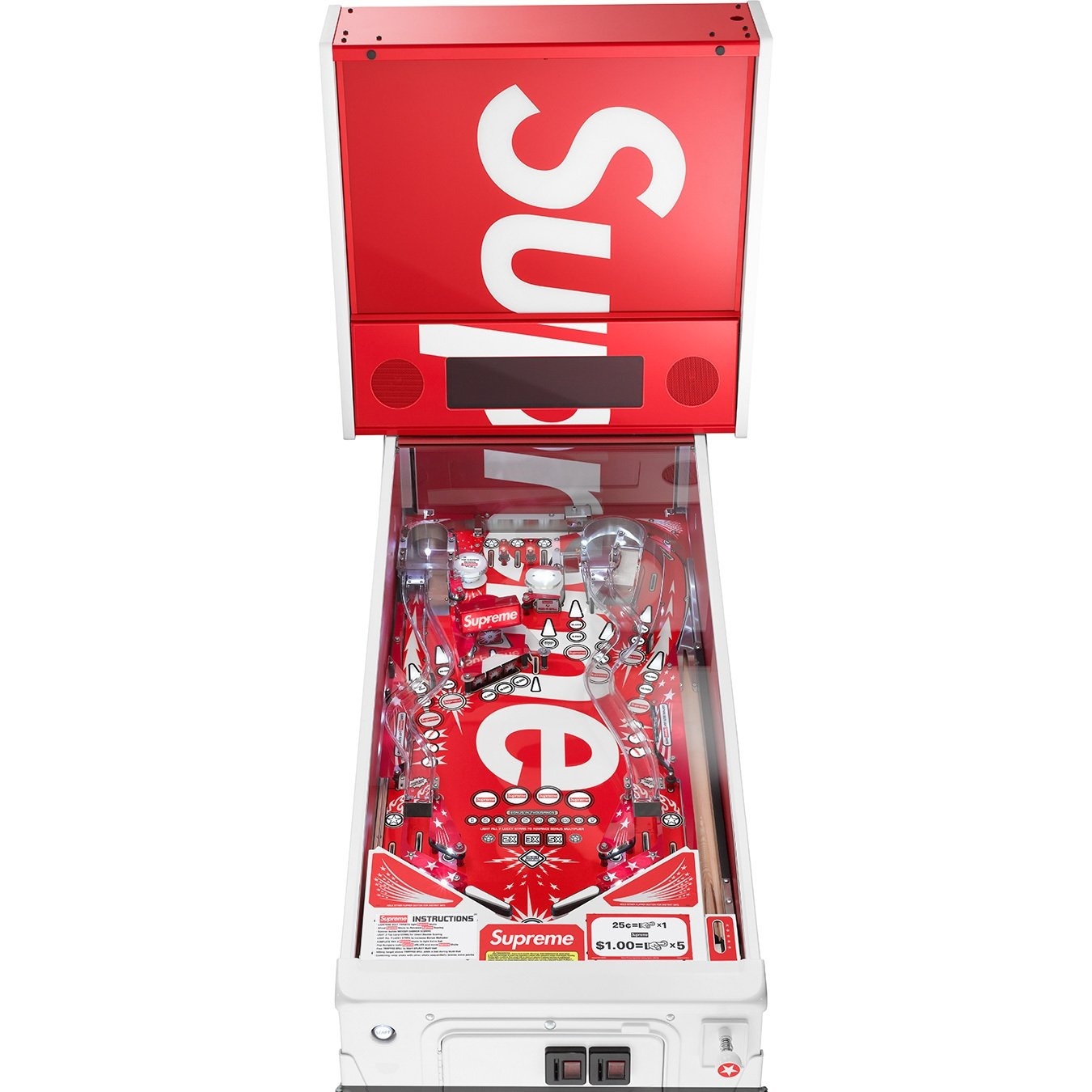 Supreme®/Stern® Pinball Machine view 4